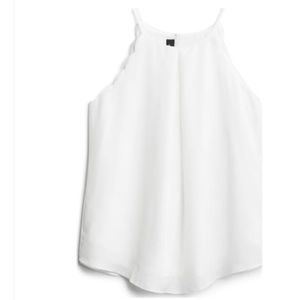 Scallop Trim Detail Blouse from Fortune + Ivy